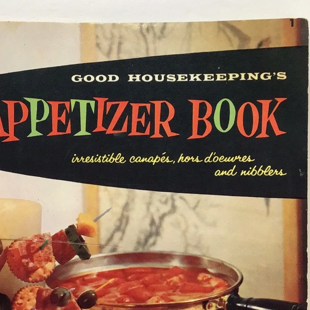 1958 Good Housekeeping appetizer recipe booklet